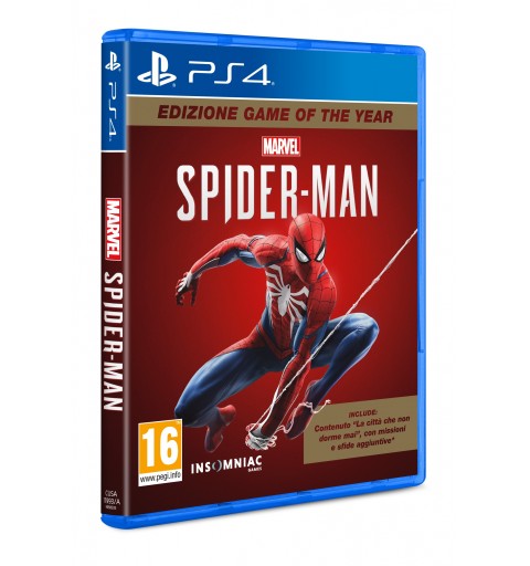 Sony Marvel's Spider-Man Game Of The Year Italian PlayStation 4