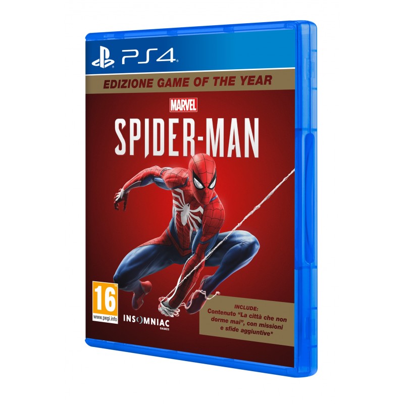 Sony Marvel's Spider-Man Game Of The Year Italian PlayStation 4