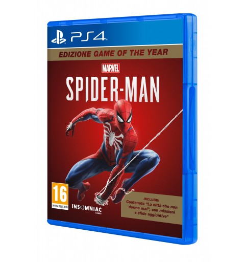 Sony Marvel's Spider-Man Game Of The Year ITA PlayStation 4