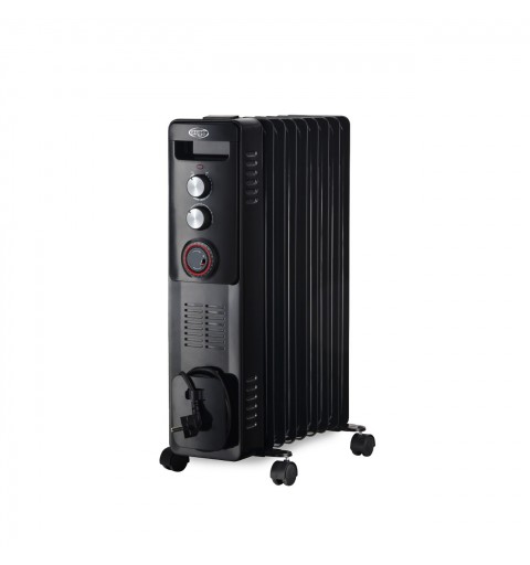 Argoclima WARM BLACK TT 9 Drinnen Weiß 2400 W Öl-Heizlüfter