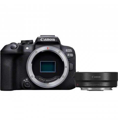 Canon EOS R10 + RF-S 18-45mm F4.5-6.3 IS STM MILC 24.2 MP CMOS 6000 x 4000 pixels Black