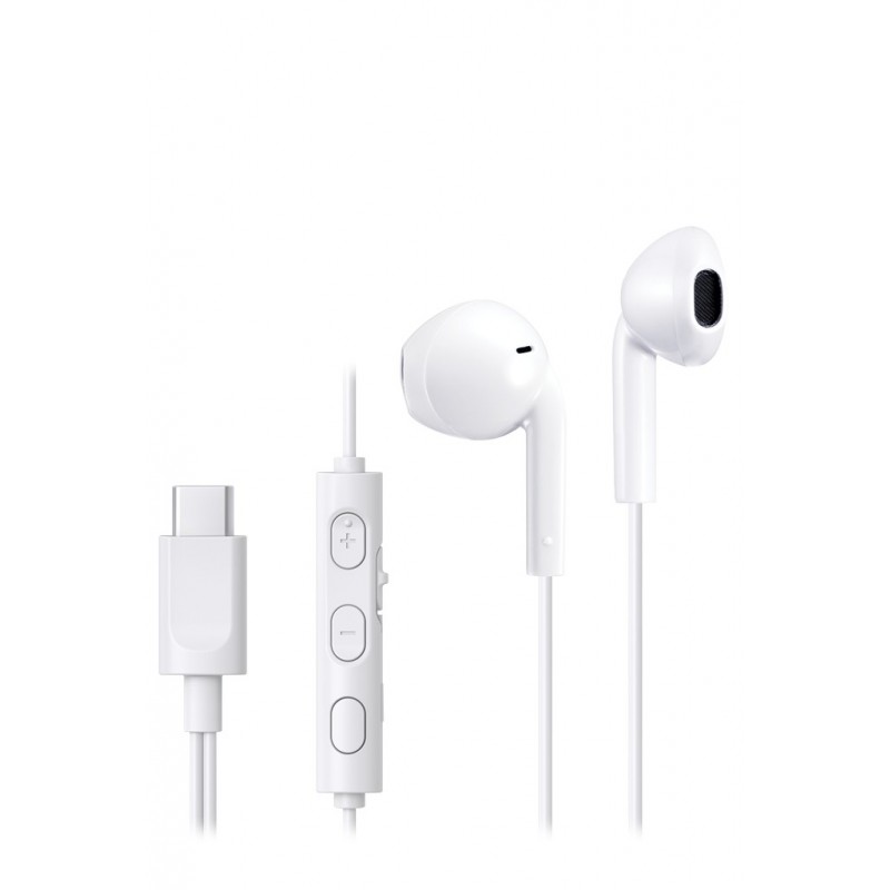 JVC HA-FR17UC Headphones Wired In-ear Calls Music USB Type-C White