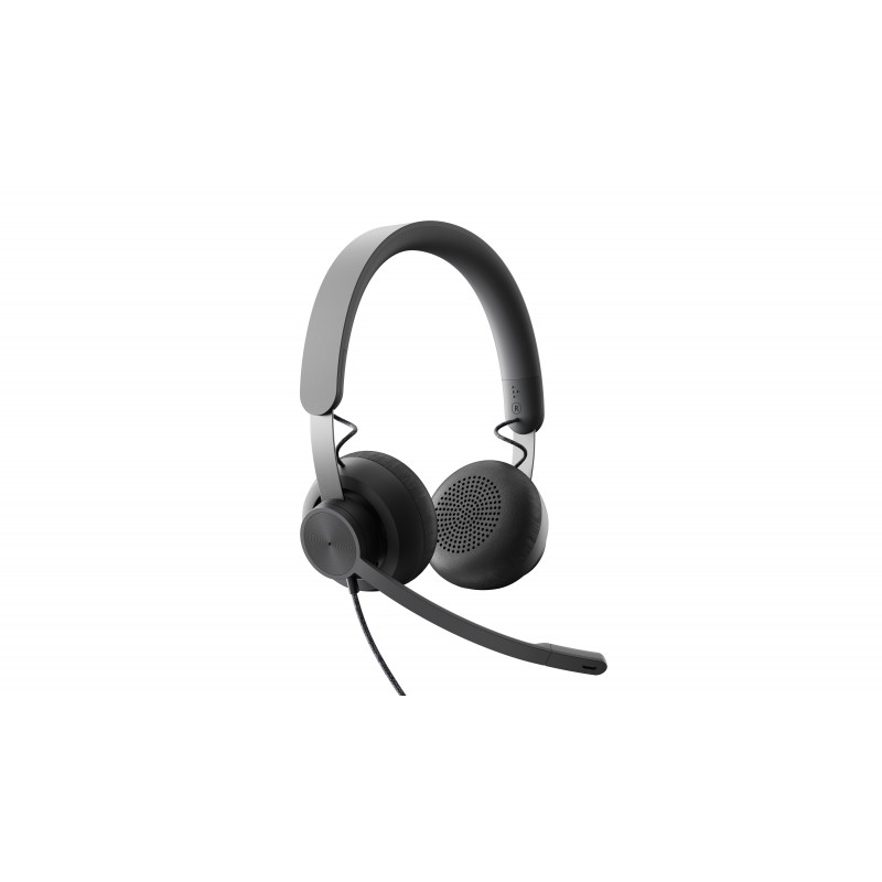 Logitech Zone Casque Avec fil Arceau Appels Musique USB Type-C Graphite