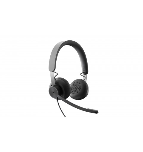 Logitech Zone Casque Avec fil Arceau Appels Musique USB Type-C Graphite