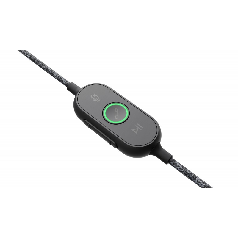 Logitech Zone Kopfhörer Kabelgebunden Kopfband Anrufe Musik USB Typ-C Graphit