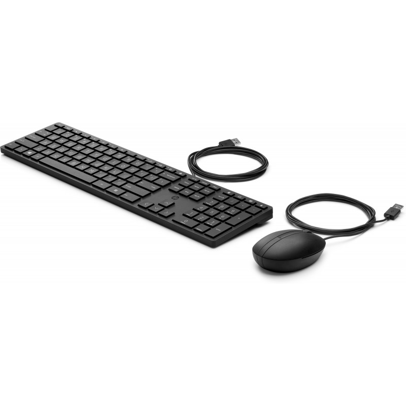 HP Wired Desktop 320MK Maus und Tastatur