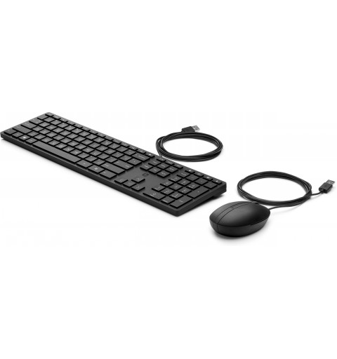 HP Wired Desktop 320MK Maus und Tastatur