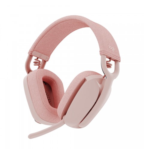 Logitech Zone Vibe 100 Casque Sans fil Arceau Appels Musique Bluetooth Rose