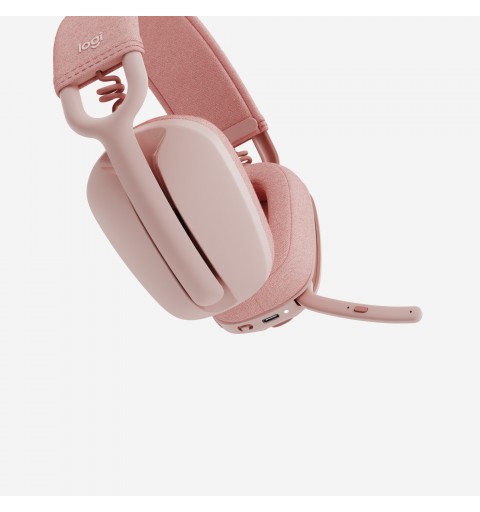 Logitech Zone Vibe 100 Auricolare Wireless A Padiglione Musica e Chiamate Bluetooth Rosa