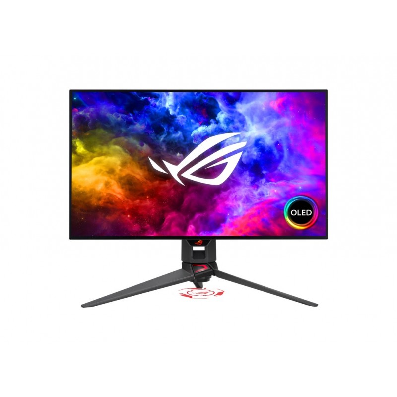 ASUS ROG Swift OLED PG27AQDM Computerbildschirm 67,3 cm (26.5") 2560 x 1440 Pixel Wide Quad HD Schwarz