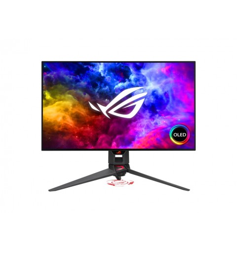 ASUS ROG Swift OLED PG27AQDM computer monitor 67.3 cm (26.5") 2560 x 1440 pixels Wide Quad HD Black