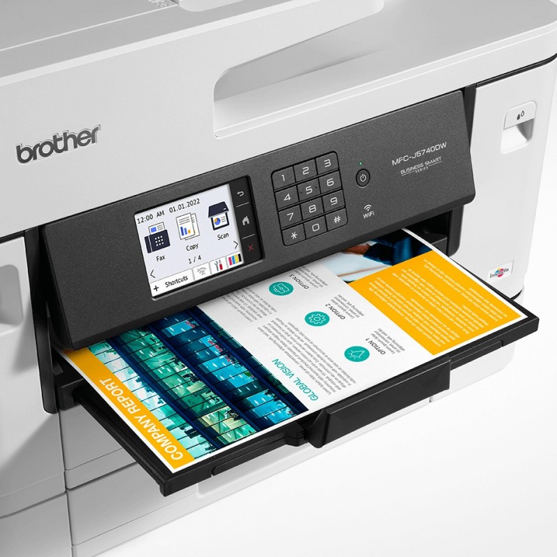 Brother MFC-J5740DW impresora multifunción Inyección de tinta A3 1200 x 4800 DPI Wifi