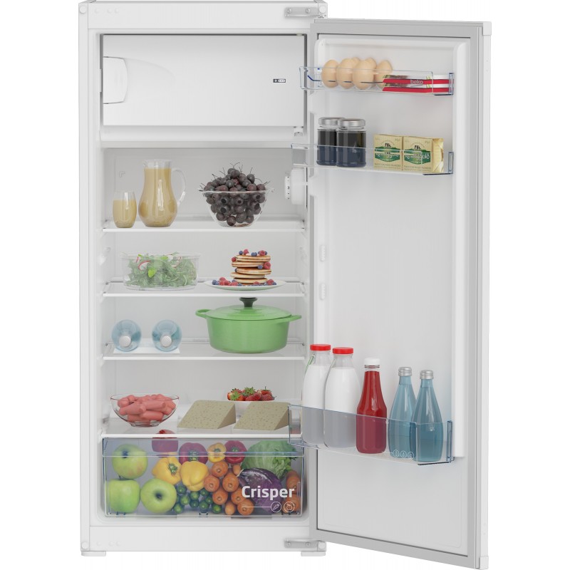 Beko BSSA210K4SN frigo combine Intégré 175 L E Blanc