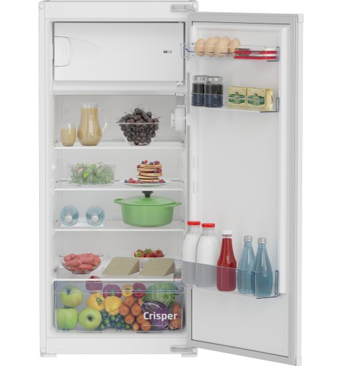 Beko BSSA210K4SN combi-fridge Built-in 175 L E White