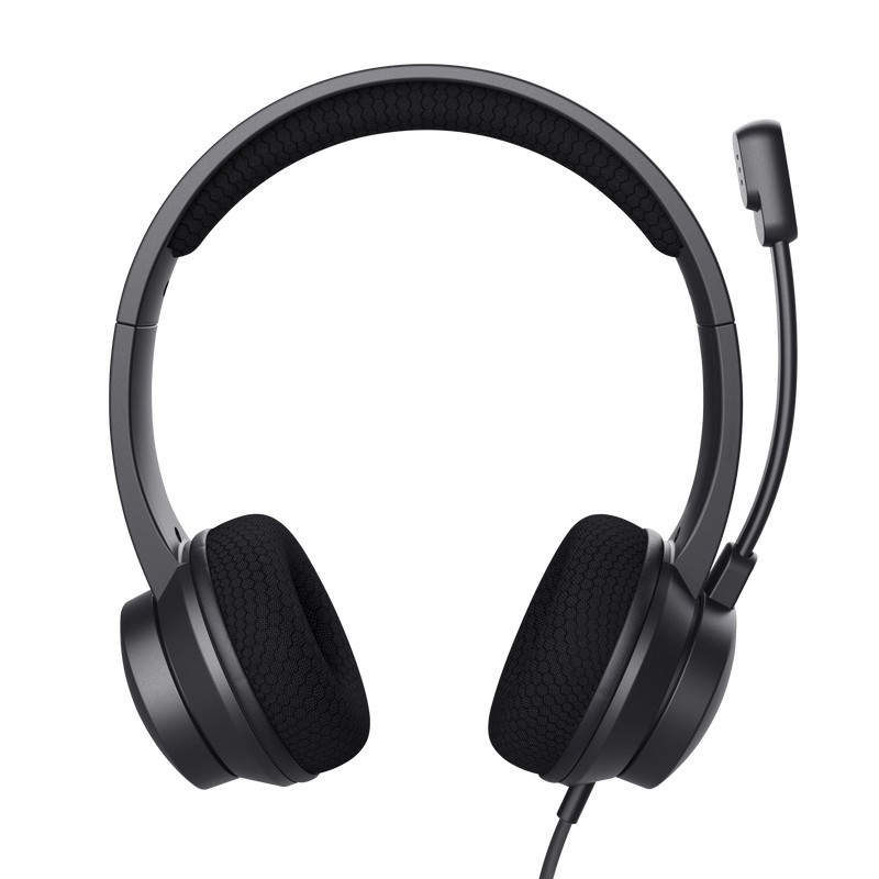 Trust Ayda Casque Avec fil Arceau Appels Musique USB Type-A Noir