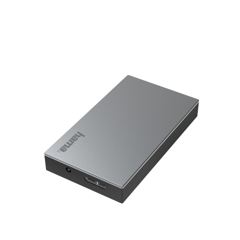 Hama 00200115 hub de interfaz USB 3.2 Gen 1 (3.1 Gen 1) Type-A 5000 Mbit s Antracita, Gris