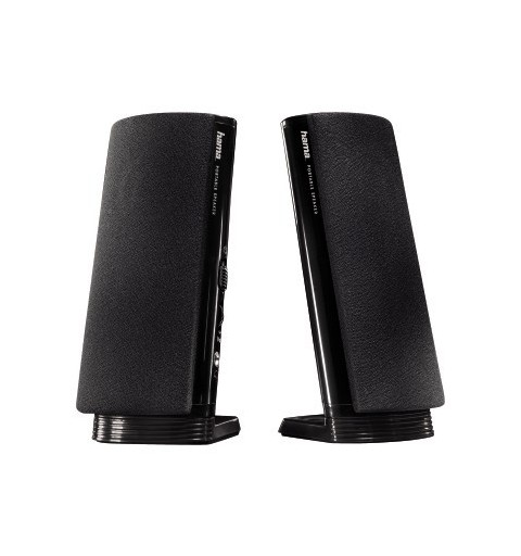 Hama Multimedia Loudspeaker "E 80" haut-parleur Noir Avec fil