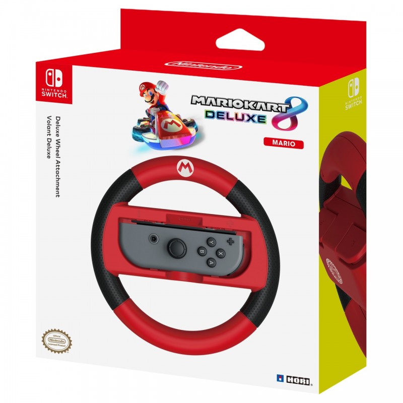 Hori Mario Kart 8 Deluxe Racing Wheel Mario, Nintendo Switch Rennrad