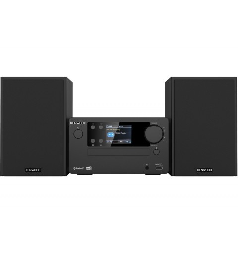 Kenwood Electronics M-725DAB-B ensemble audio pour la maison Système micro audio domestique 50 W Noir