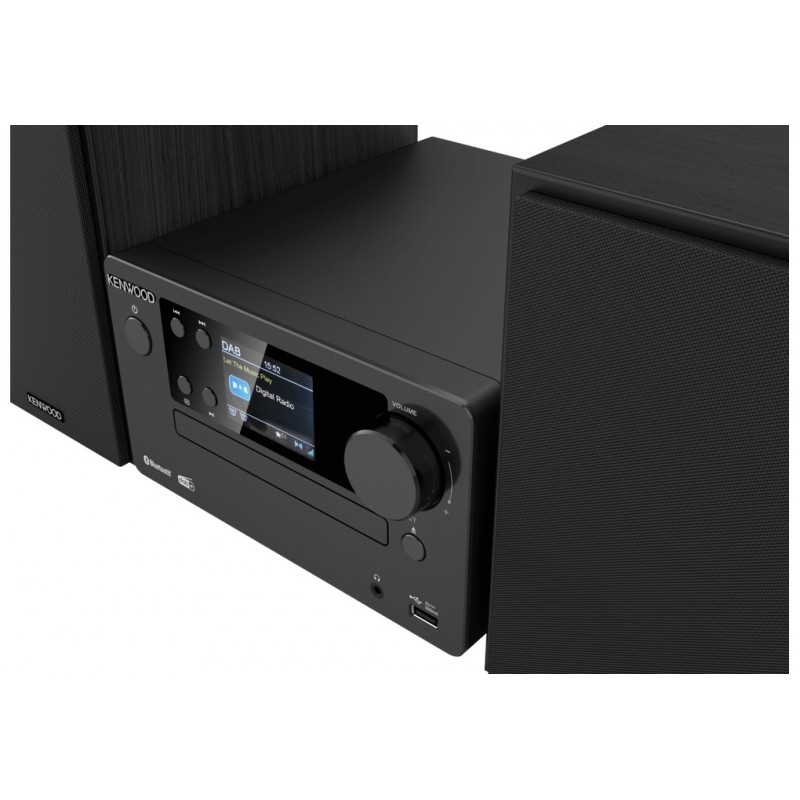 Kenwood Electronics M-725DAB-B ensemble audio pour la maison Système micro audio domestique 50 W Noir