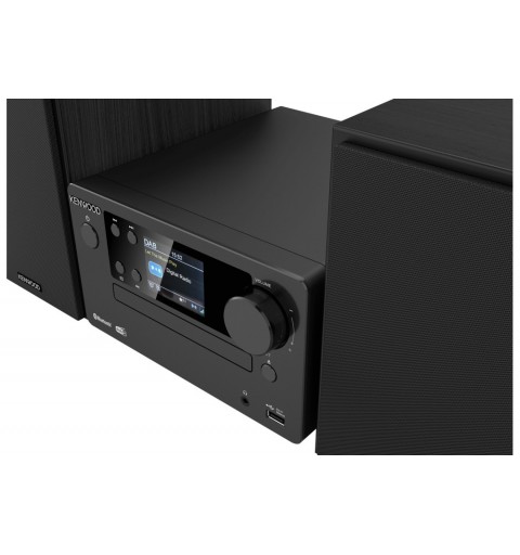 Kenwood Electronics M-725DAB-B ensemble audio pour la maison Système micro audio domestique 50 W Noir