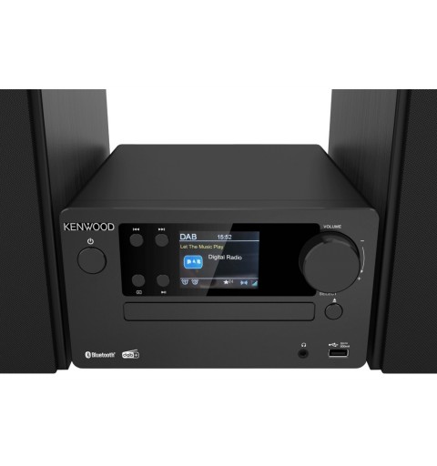 Kenwood Electronics M-725DAB-B ensemble audio pour la maison Système micro audio domestique 50 W Noir