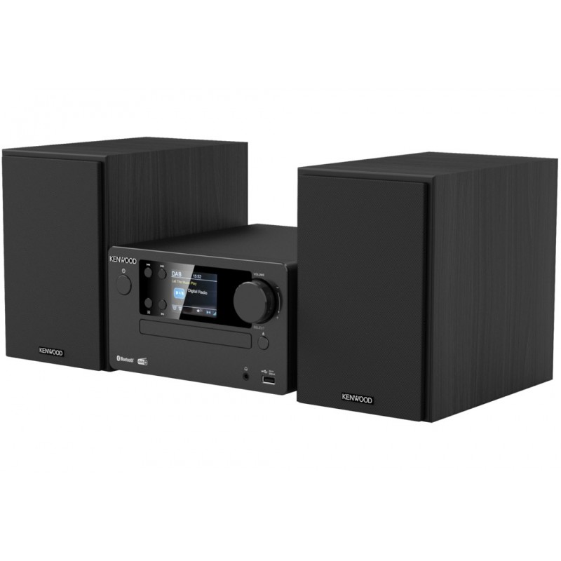 Kenwood Electronics M-725DAB-B ensemble audio pour la maison Système micro audio domestique 50 W Noir