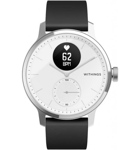 Withings ScanWatch 4,06 cm (1.6") Hybride Blanc GPS (satellite)