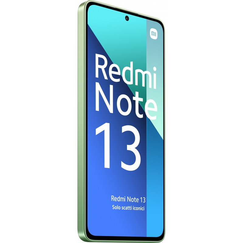 Xiaomi Redmi Note 13 16,9 cm (6.67") Doppia SIM Android 12 4G USB tipo-C 8 GB 256 GB 5000 mAh Verde, Colore menta