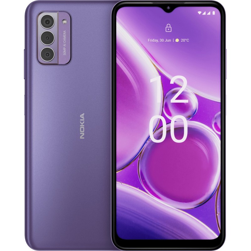 Nokia G G42 5G 16,7 cm (6.56") Double SIM Android 13 USB Type-C 6 Go 128 Go 5000 mAh Violet