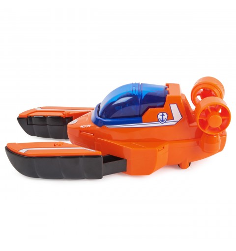 PAW Patrol Aqua Pups Zuma Transforming Lobster Vehicle with Collectible Action Figure, Kids Toys for Ages 3 and up