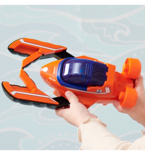 PAW Patrol Aqua Pups Zuma Transforming Lobster Vehicle with Collectible Action Figure, Kids Toys for Ages 3 and up