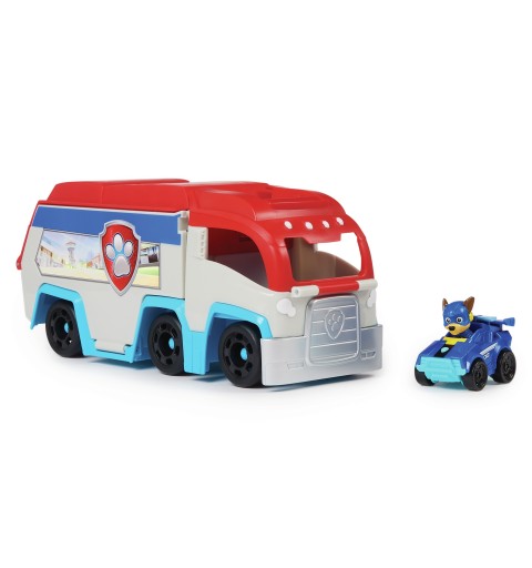 PAW Patrol , Pup Squad Patroller Teamfahrzeug mit Chase-Spielzeugauto