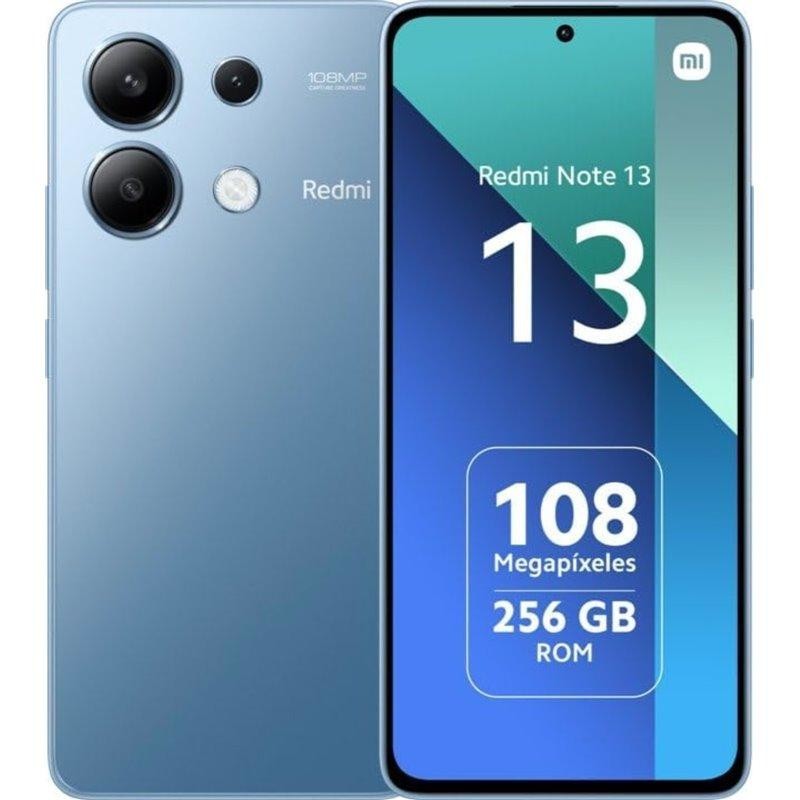 Xiaomi Redmi Note 13 16,9 cm (6.67") SIM doble Android 12 4G USB Tipo C 8 GB 256 GB 5000 mAh Azul