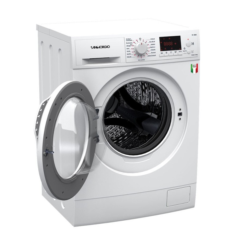 SanGiorgio FAMIGLIA - F4 Star lavadora Carga frontal 8 kg 1400 RPM Blanco