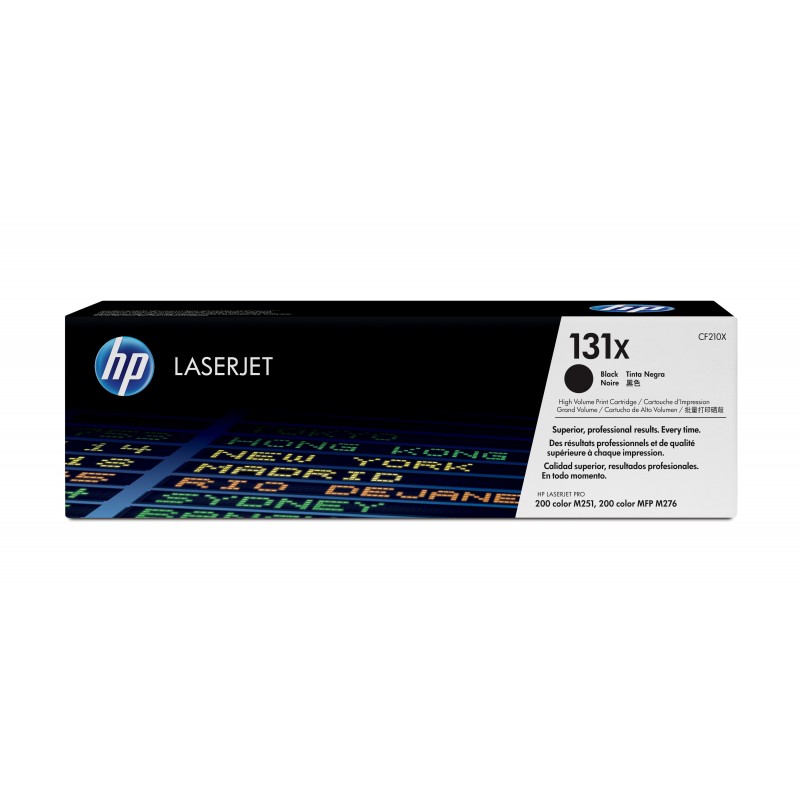 HP 131X Schwarz Original LaserJet Tonerkartusche mit hoher Reichweite