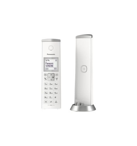 Panasonic KX-TGK212JTW téléphone Téléphone DECT Identification de l'appelant Blanc