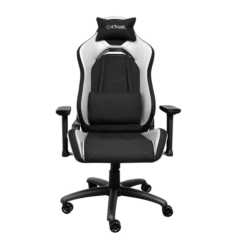 Trust GXT 714 RUYA Silla para videojuegos universal Negro, Blanco