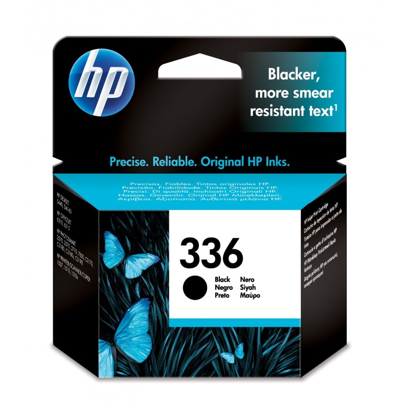 HP 336 cartucho de tinta 1 pieza(s) Original Rendimiento estándar Negro