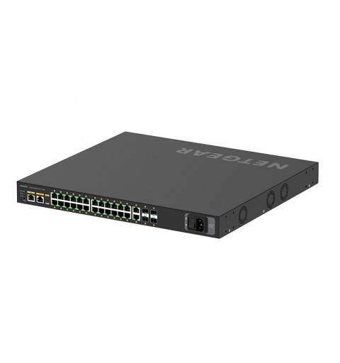 NETGEAR M4250-26G4XF-PoE+ Gestionado L2 L3 Gigabit Ethernet (10 100 1000) Energía sobre Ethernet (PoE) 1U Negro