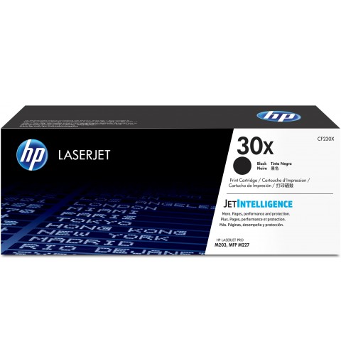 HP 30X Schwarz Original LaserJet Tonerkartusche mit hoher Reichweite