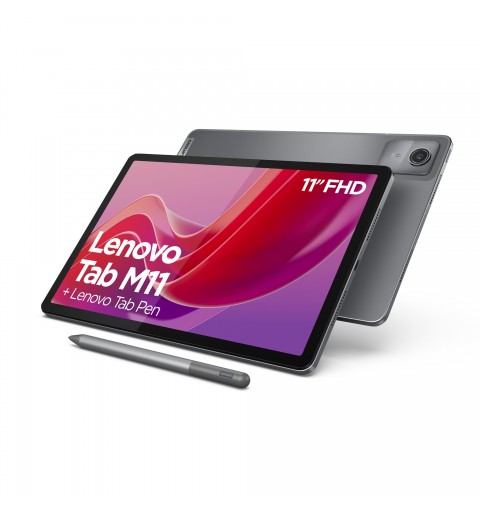 Lenovo Tab M11 128 GB 27,8 cm (10.9") Mediatek 4 GB Wi-Fi 5 (802.11ac) Android 13 Grau