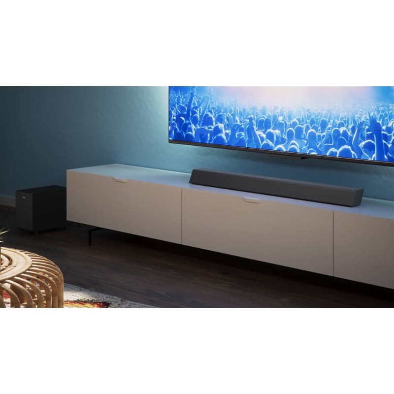 Philips TAB5308 10 altoparlante soundbar Grigio 2.1 canali 70 W