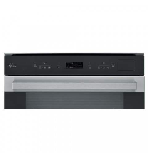 Hotpoint FI7 S8C1 SH IX HA 73 L A+ Noir, Acier satin