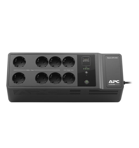 APC Back-UPS 650VA 230V 1 USB charging port - (Offline-) USV uninterruptible power supply (UPS) Standby (Offline) 0.65 kVA 400