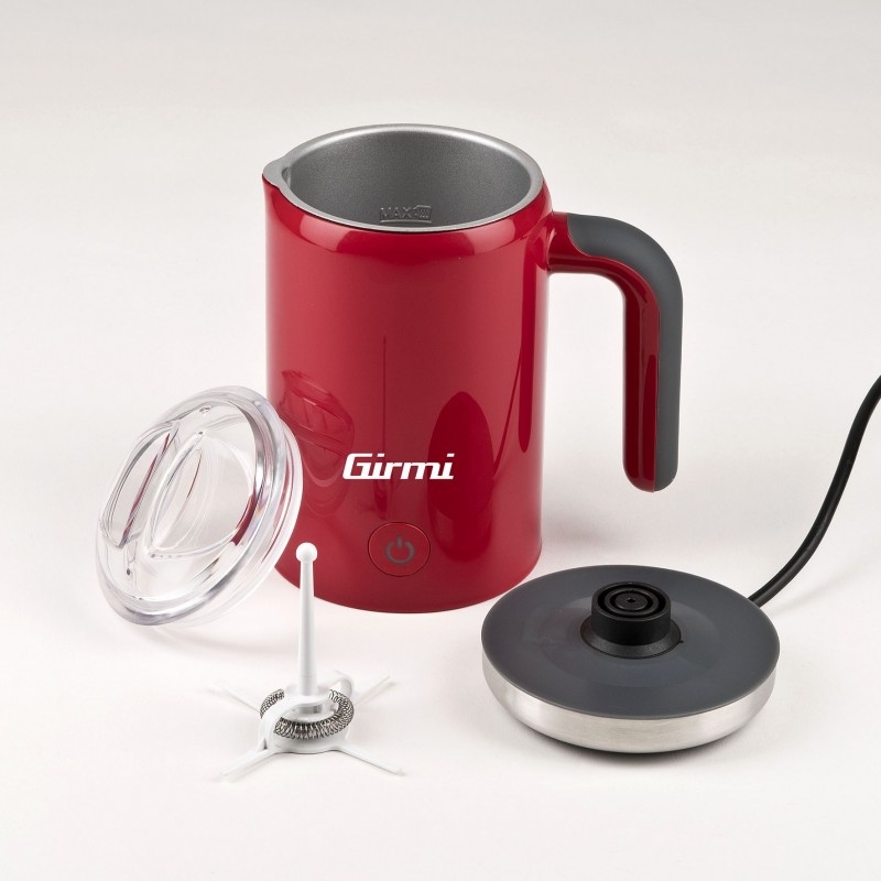 Girmi ML5402 milk frother warmer Automatic Red