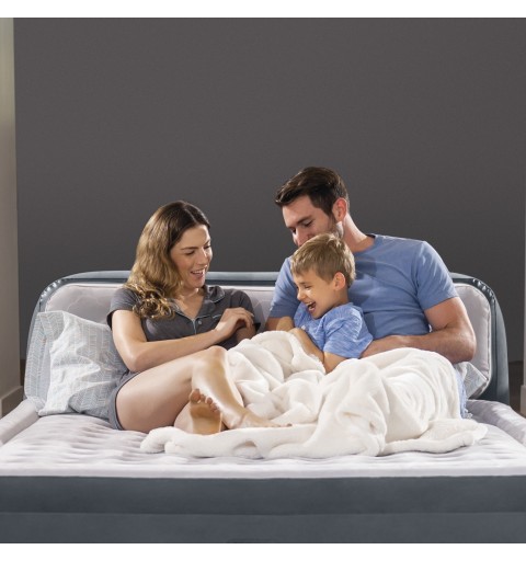 Intex DuraBeam Ultra Plush Headboard Double mattress Grey, Light grey