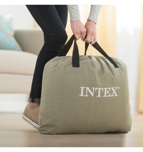 Intex 64124ND colchón hinchable Colchón doble Azul Unisex