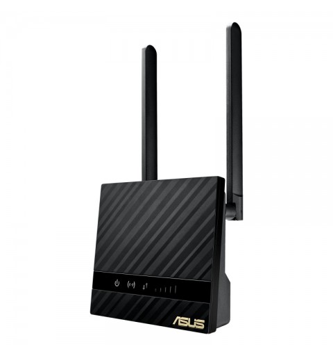 ASUS 4G-N16 router inalámbrico Gigabit Ethernet Banda única (2,4 GHz) Negro