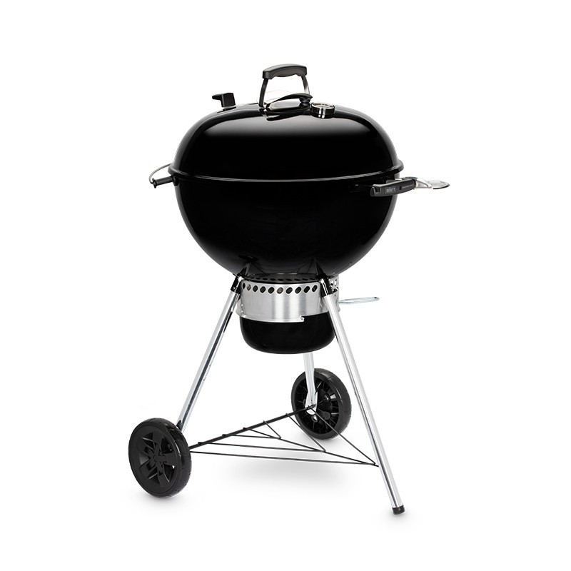 Weber GBS E-5750 Grill Wagen Holzkohle Schwarz, Silber